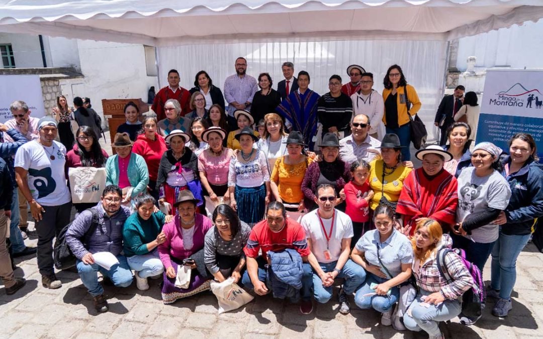 Así fue el lanzamiento de la Minga de la Montaña