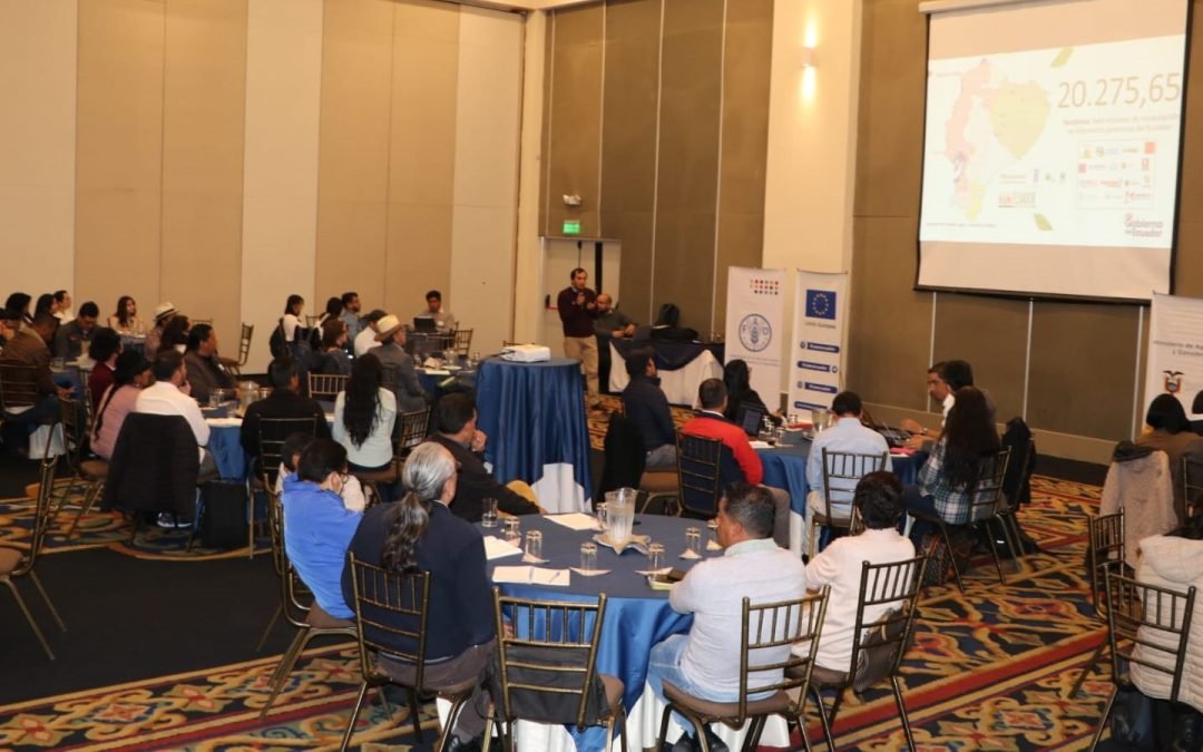 Taller «Metodologías, experiencias y desafíos de la restauración de paisajes productivos en el Ecuador»